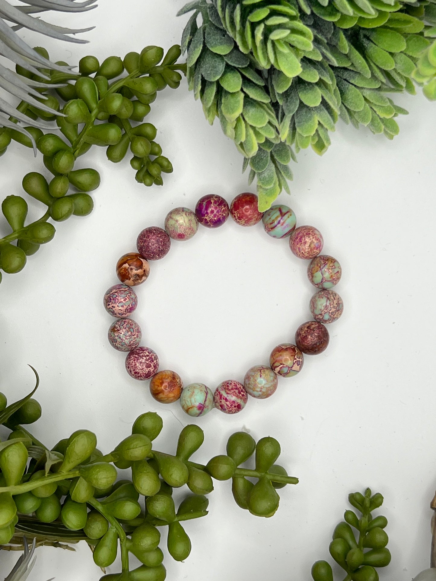 imperial (sea sediment) jasper bracelet