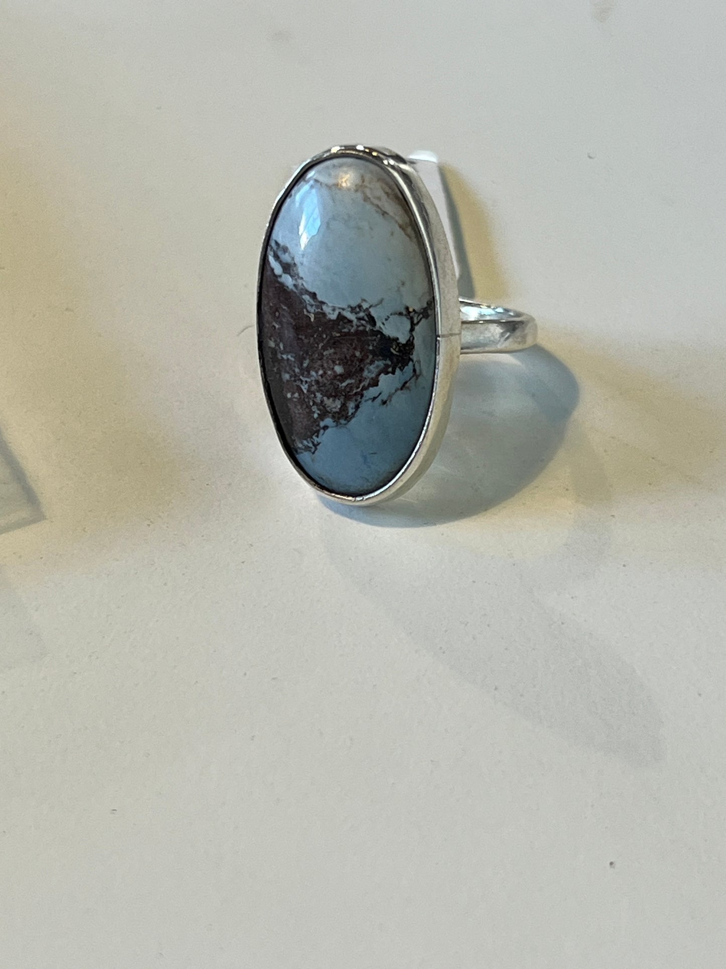 Aztec lapis adjustable rings