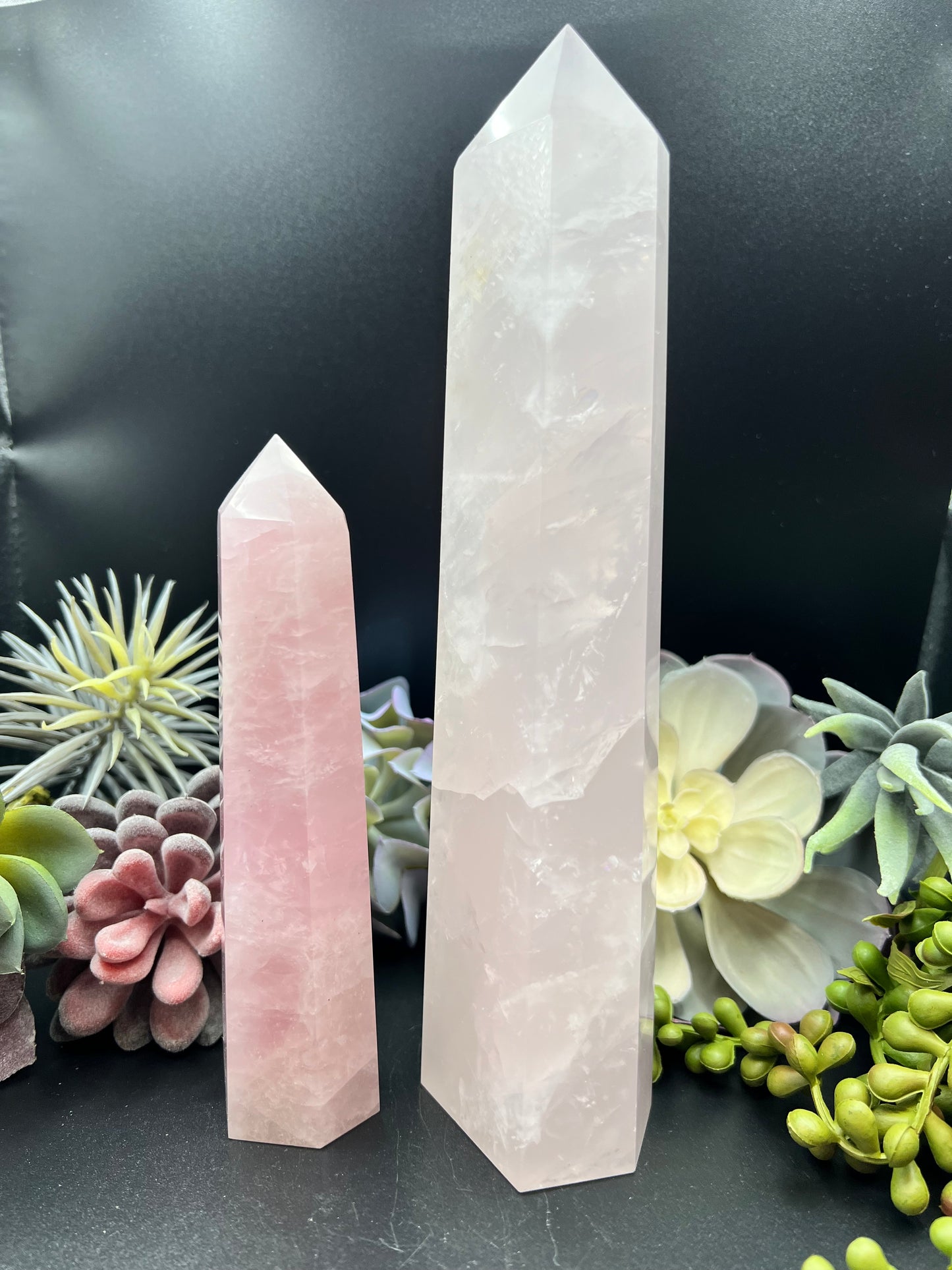 rose quartz towers