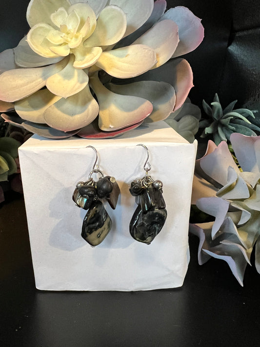 abalone earrings
