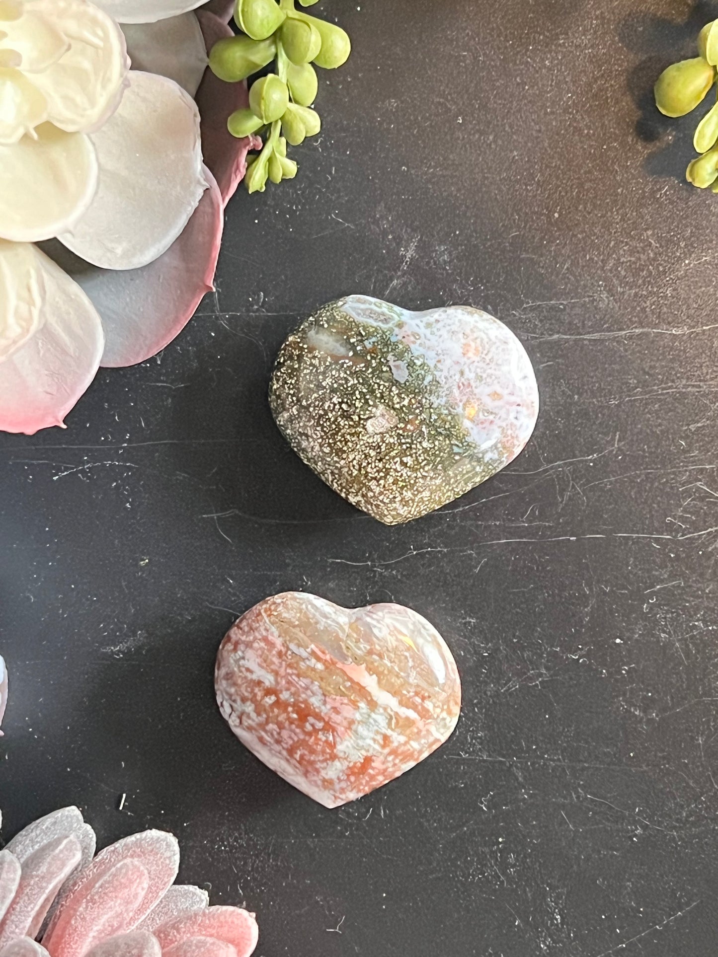 ocean jasper hearts