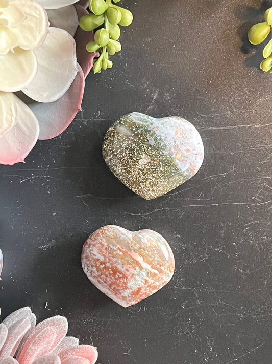 ocean jasper hearts