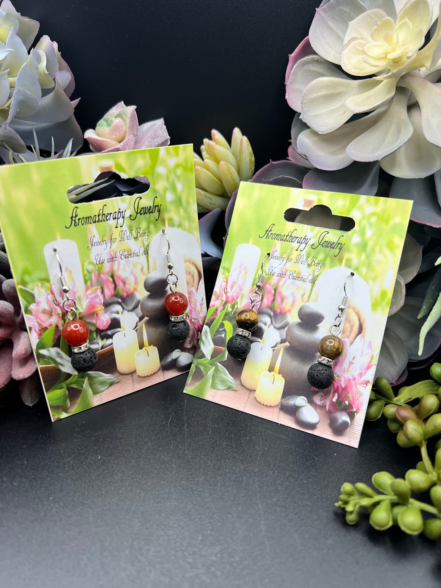 aromatherapy earrings