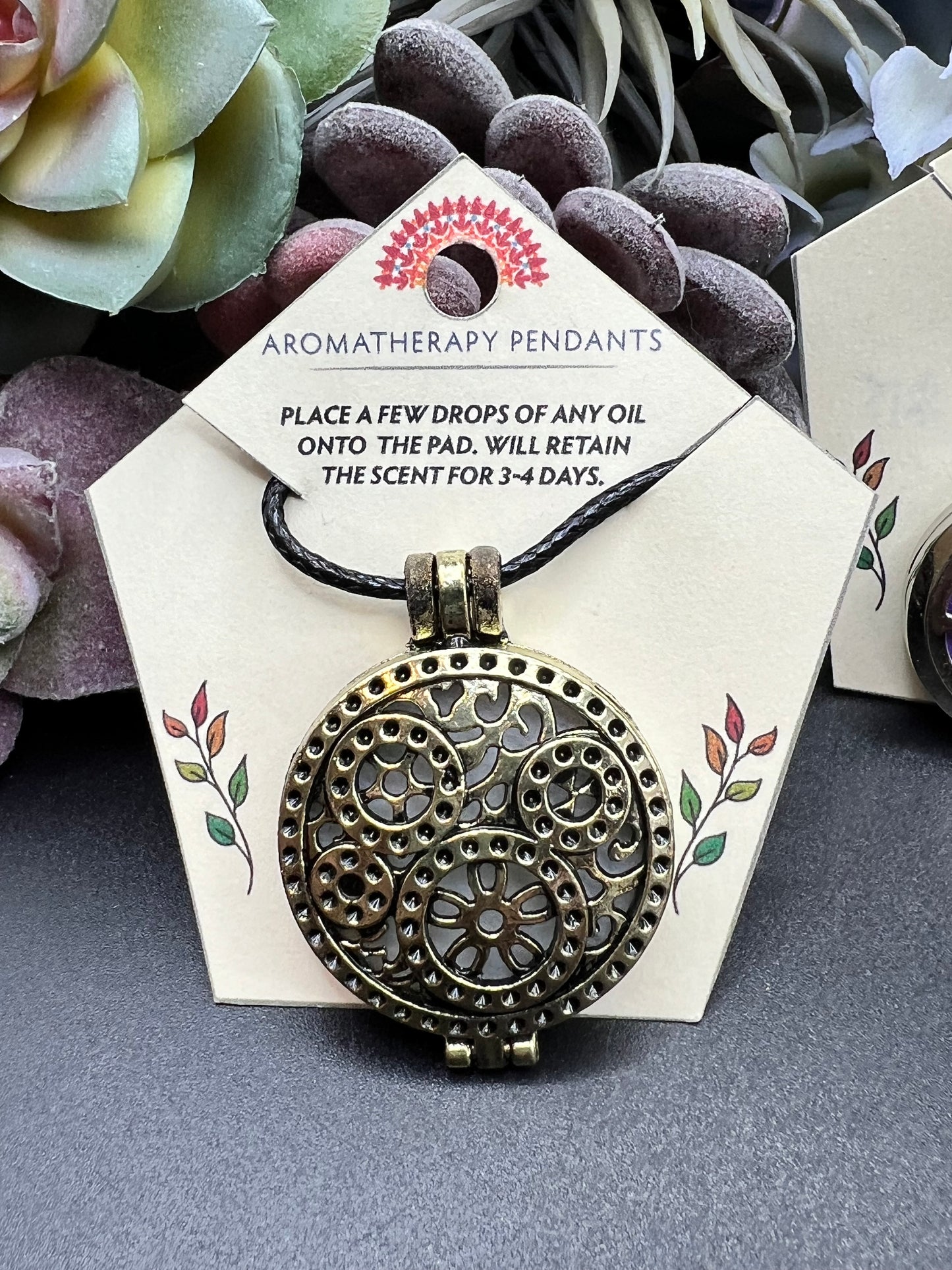 aromatherapy necklaces