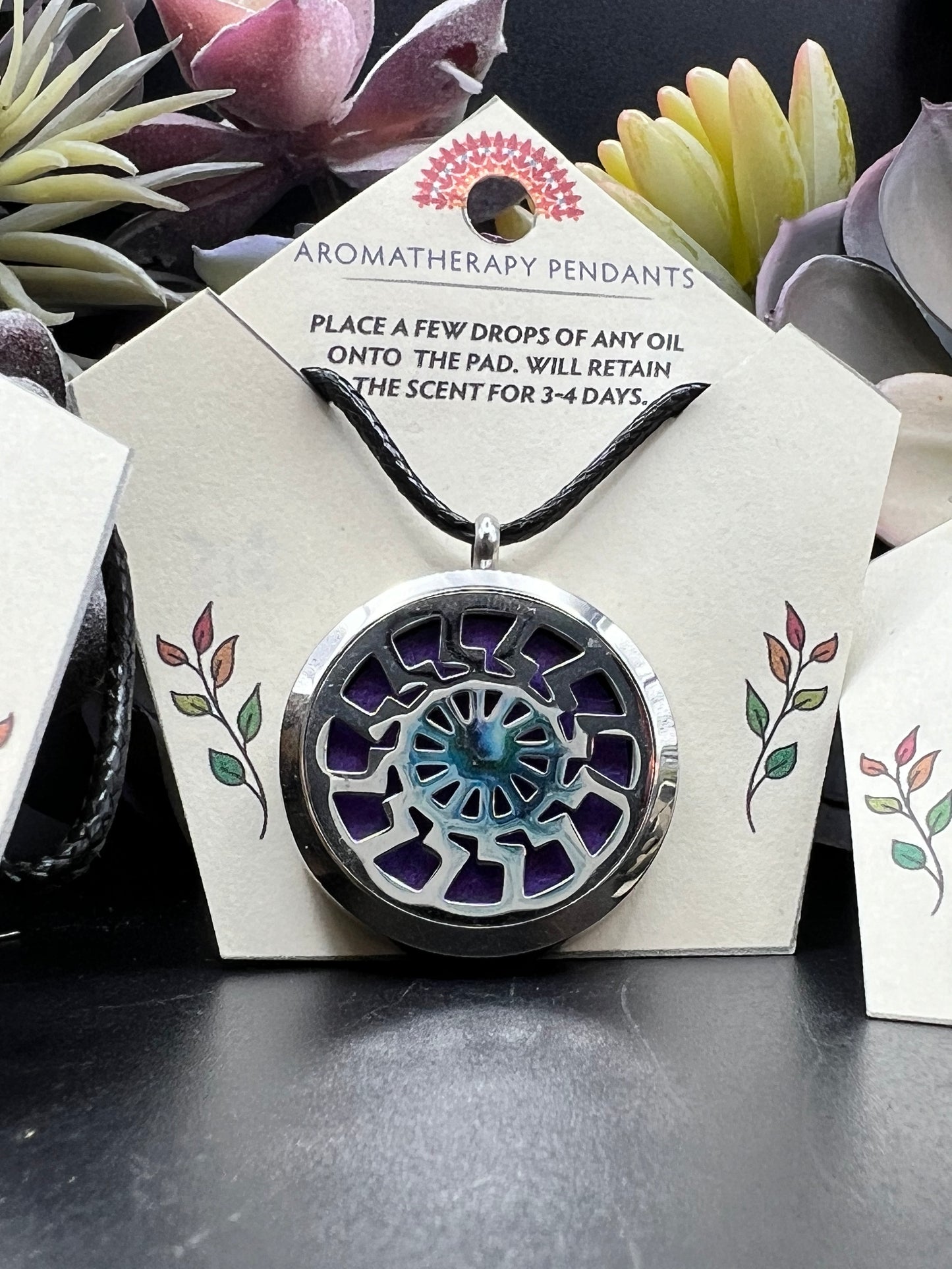 aromatherapy necklaces