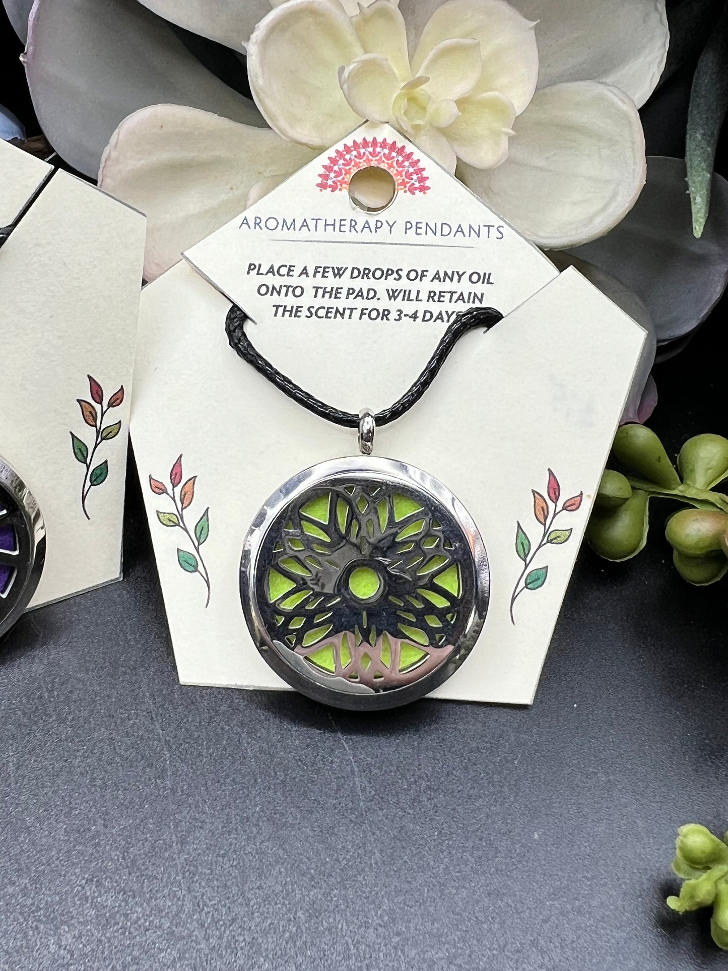 aromatherapy necklaces