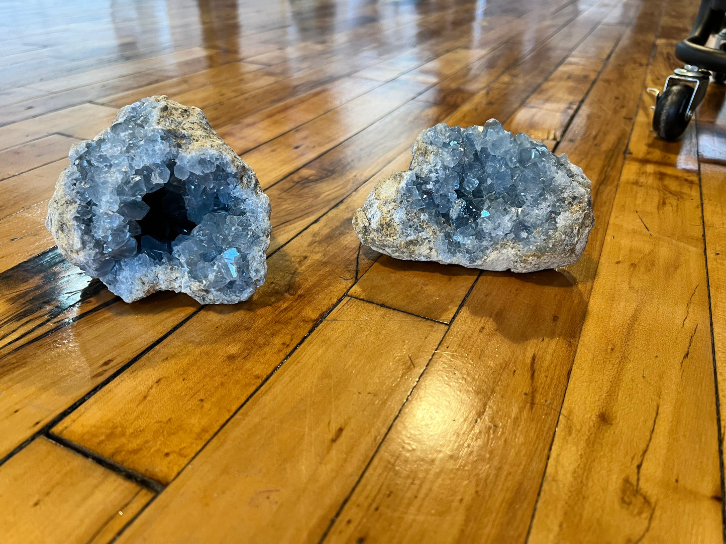 celestite clusters