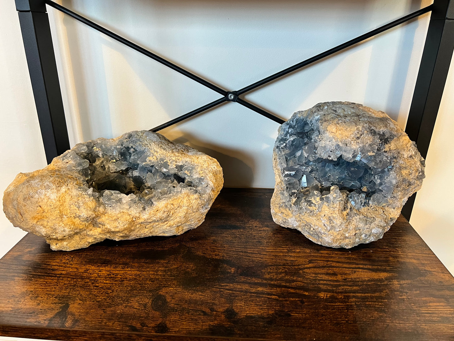 celestite clusters