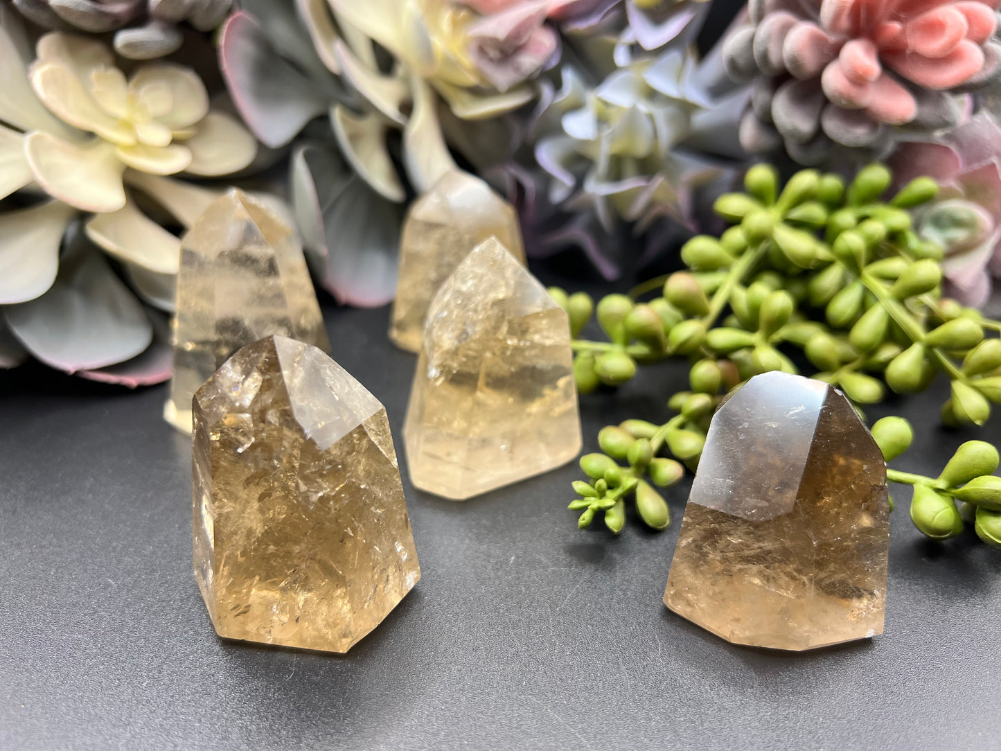 citrine natural standing points