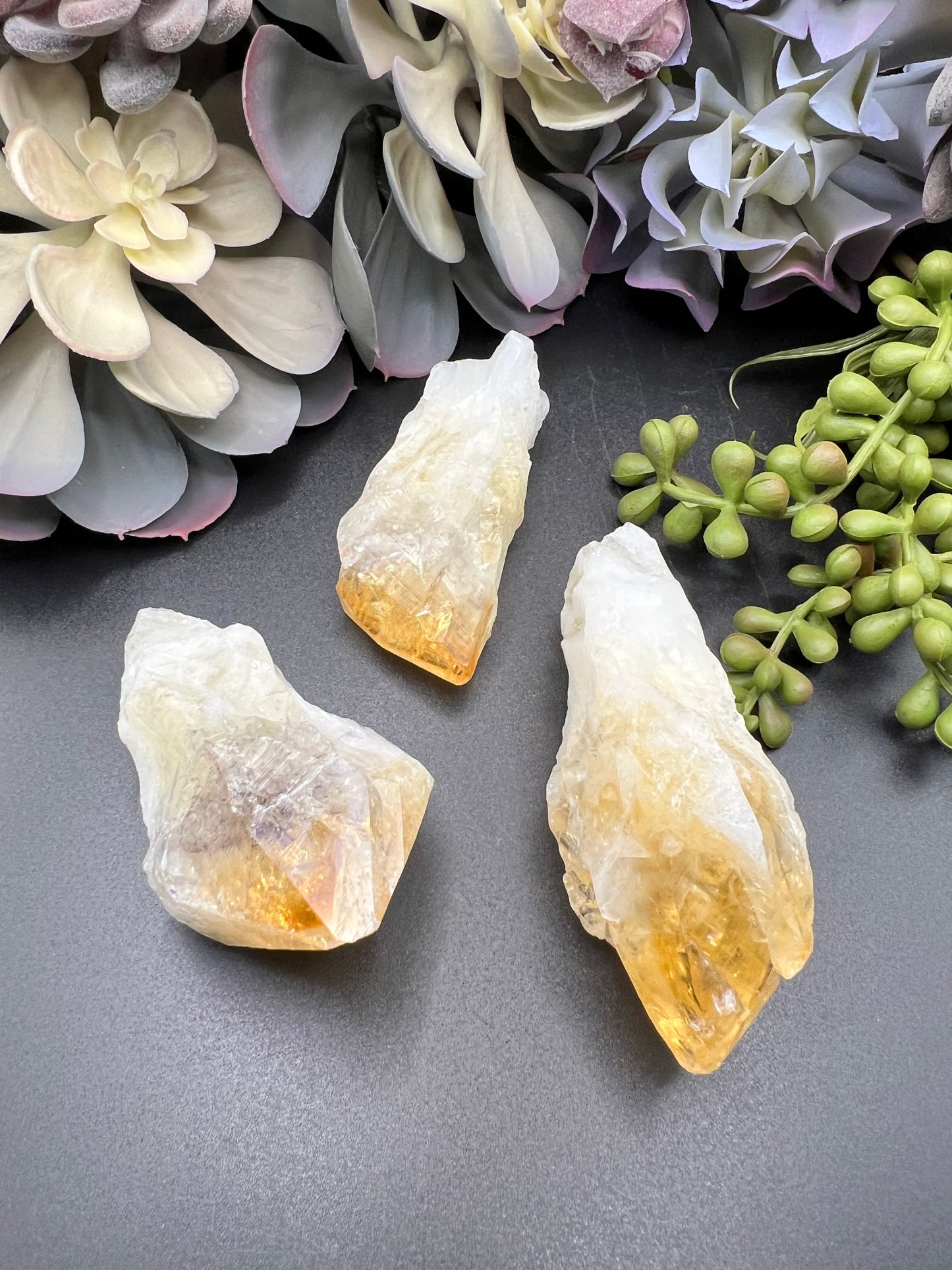 citrine points