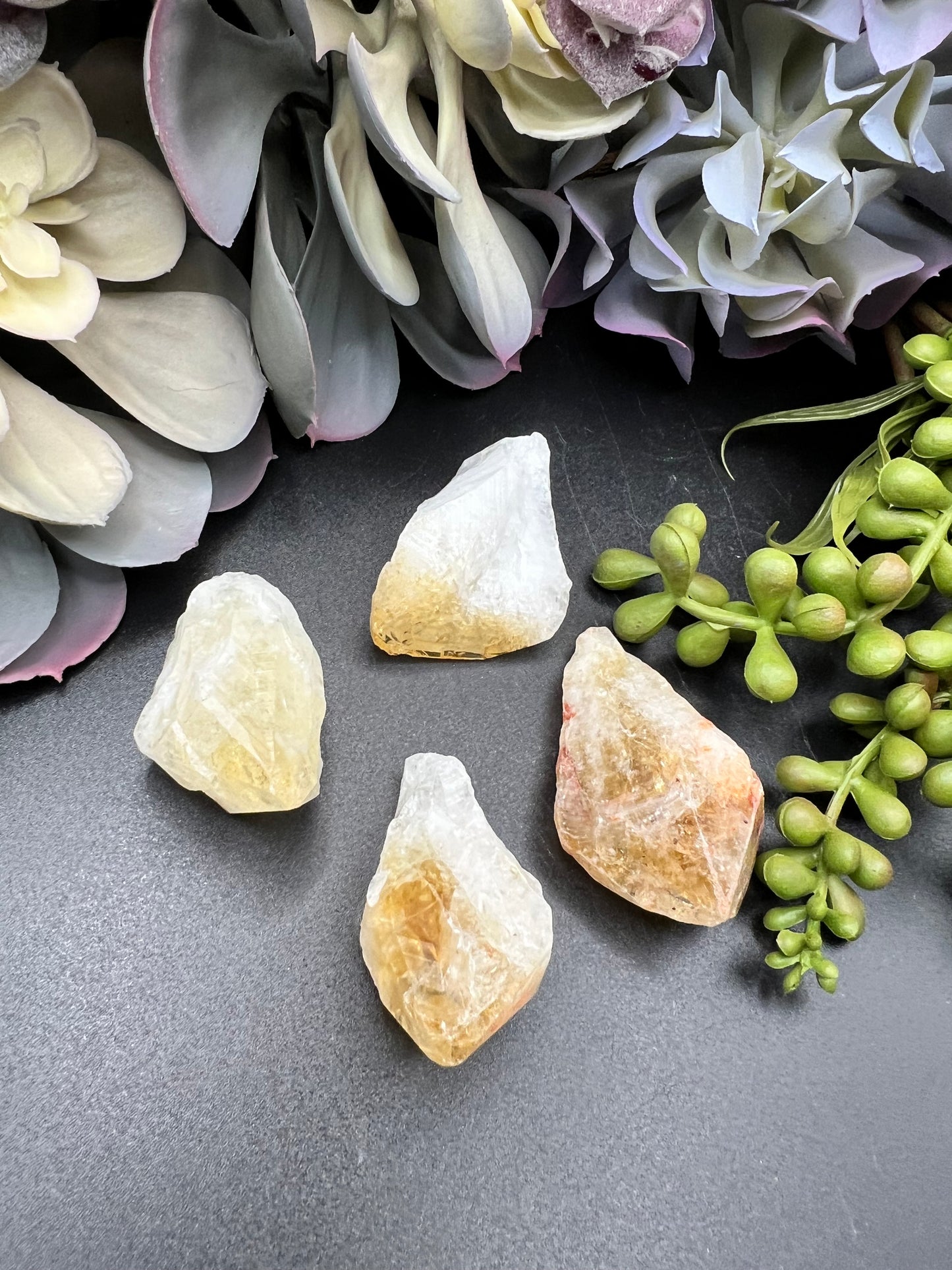 citrine points