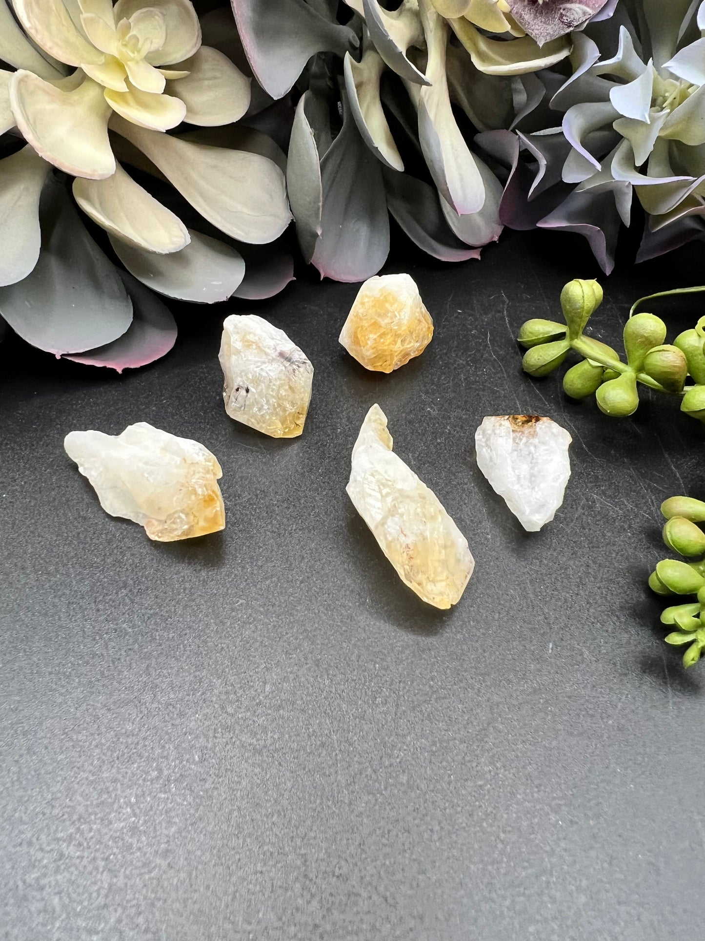 citrine points