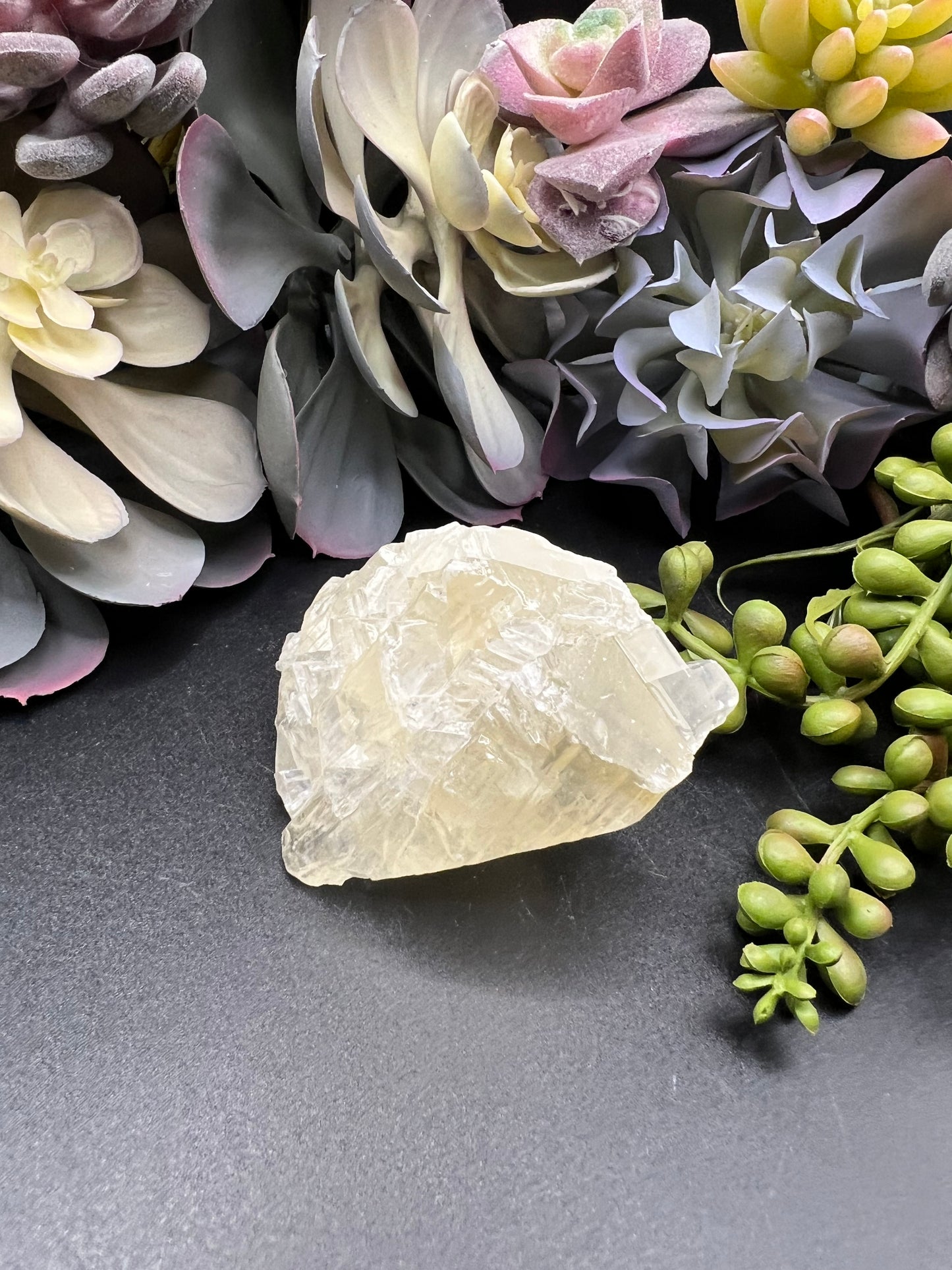 clear calcite (raw pieces)