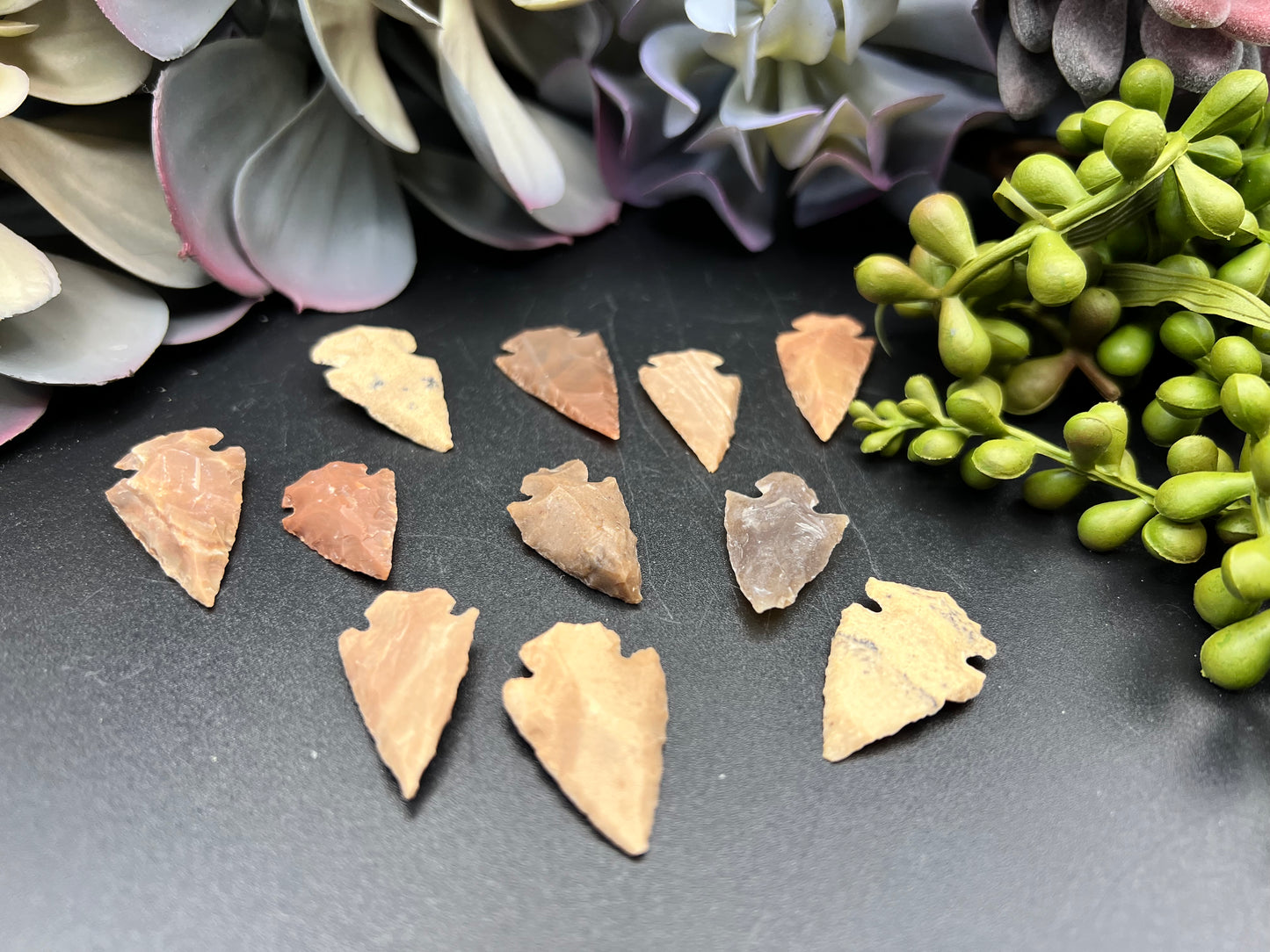 flint arrowheads