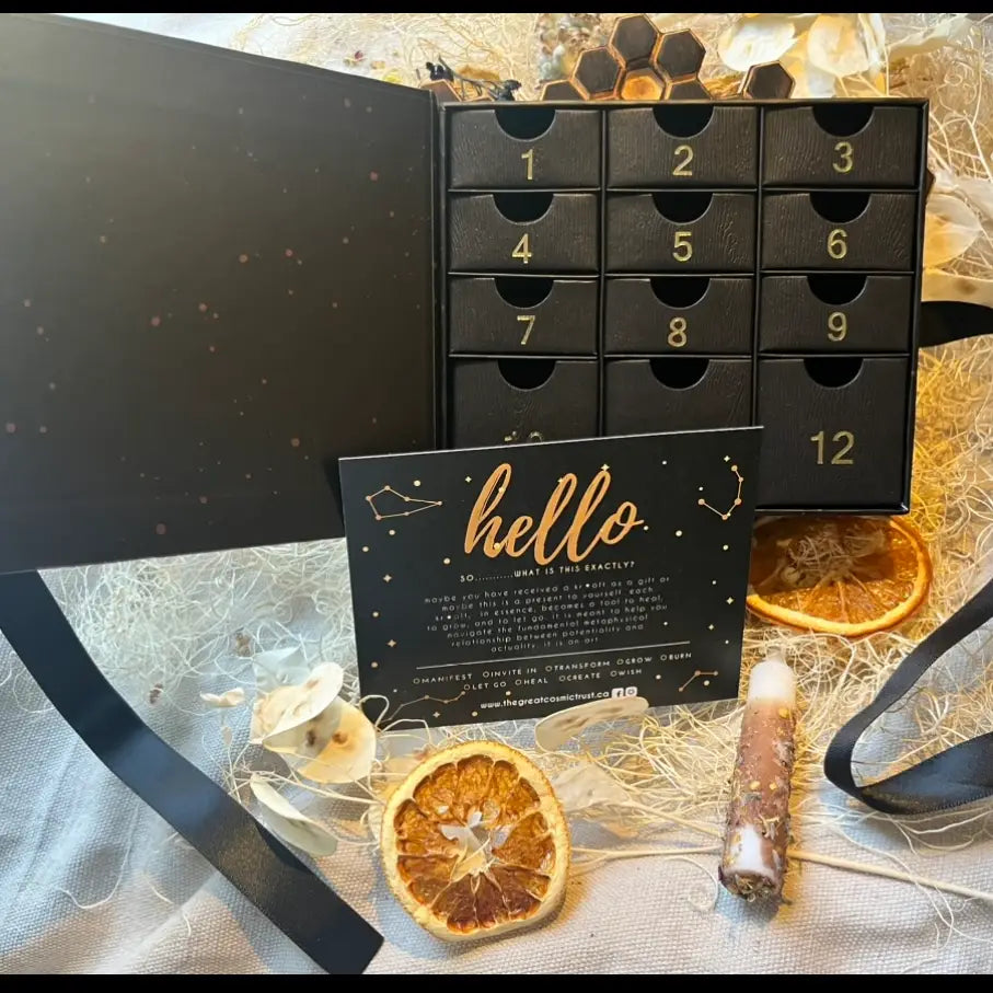 pre-filled advent/solstice box