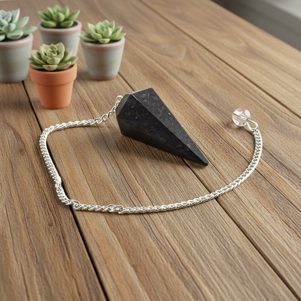 black tourmaline pendulum