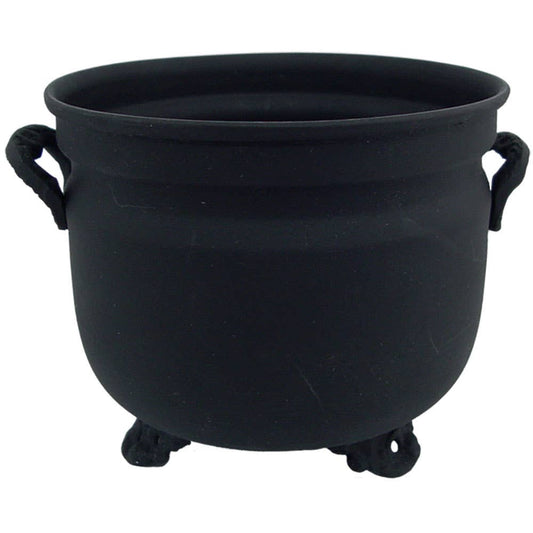 plain black metal cauldron (with sand)