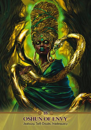 Faces of Shun Oracle by Abiola Abrams