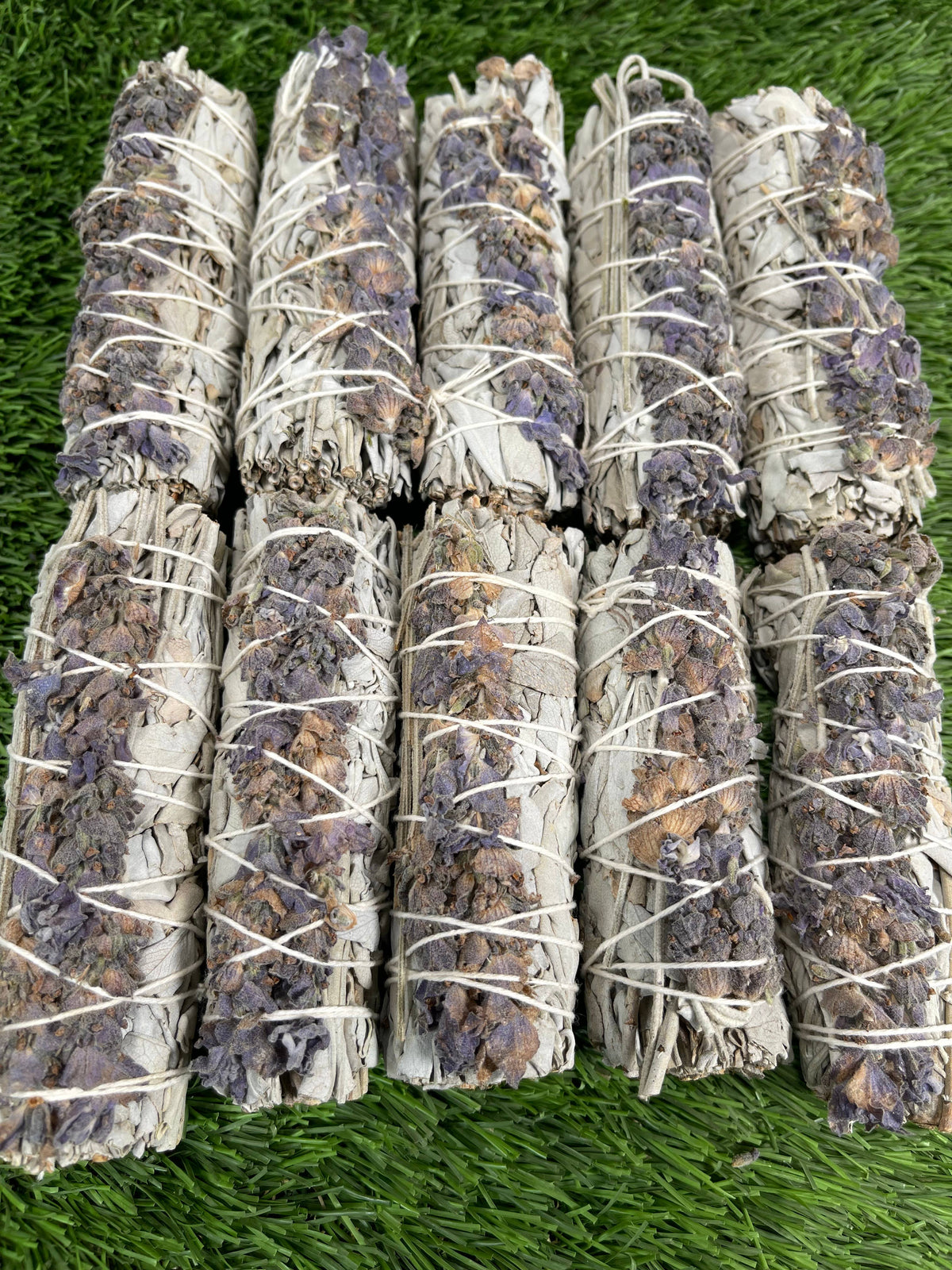 white sage and lavender herb bundle