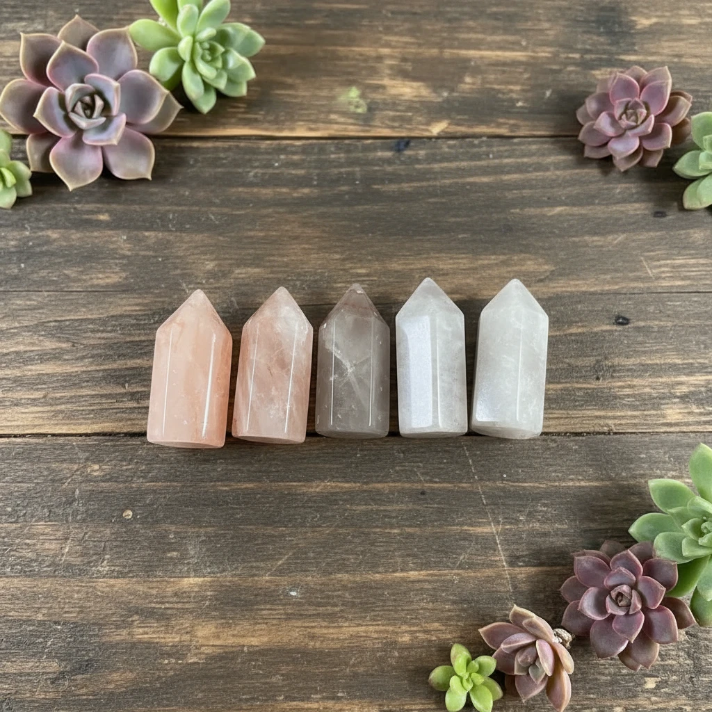 hematoid quartz towers