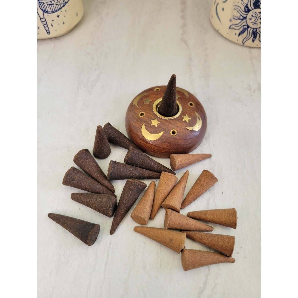 natural incense cones
