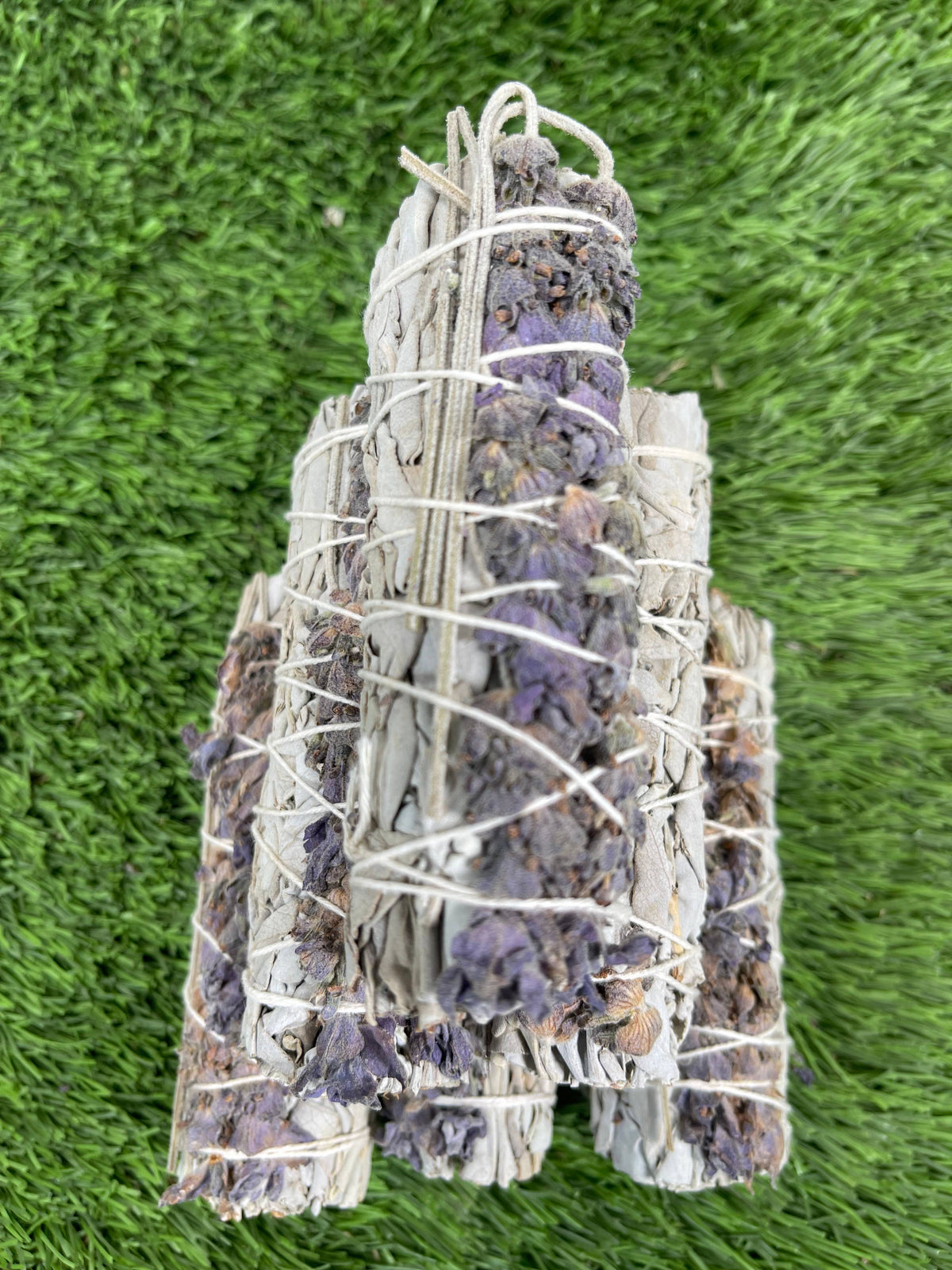 white sage and lavender herb bundle