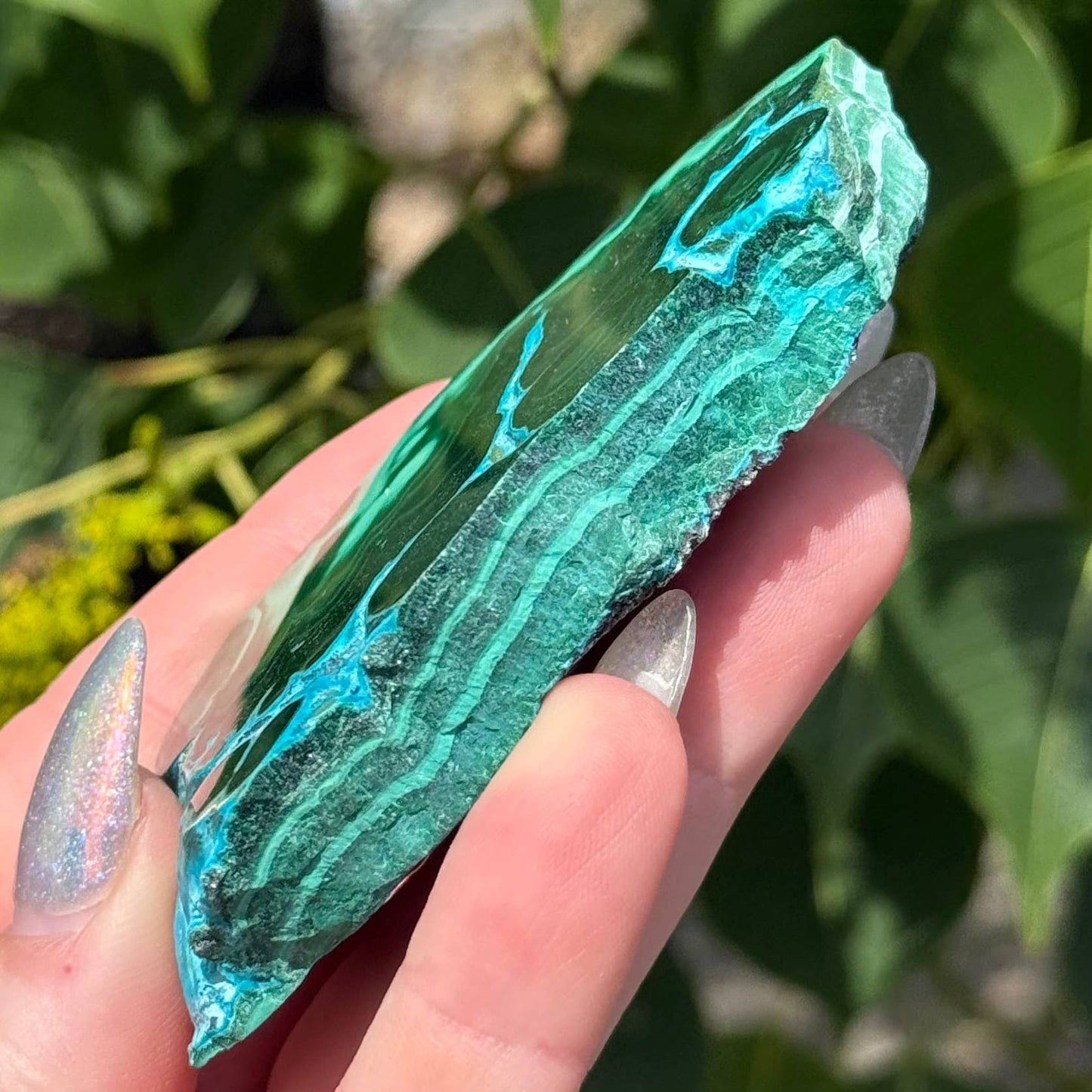 chrysocolla malachite specimen
