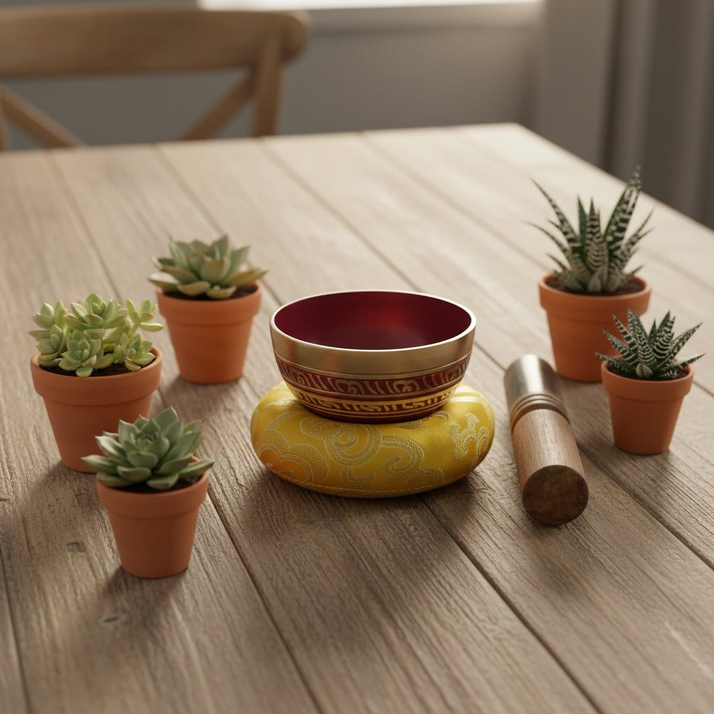 metal singing bowls