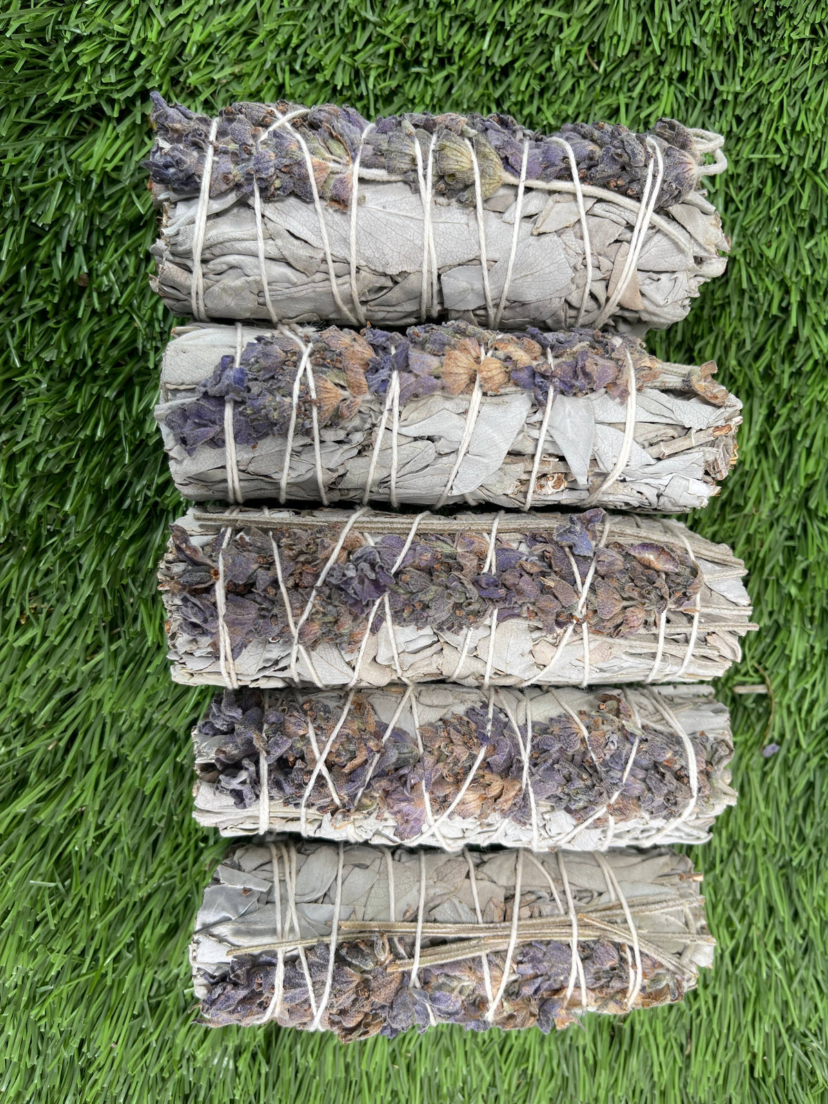 white sage and lavender herb bundle