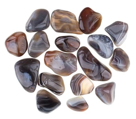 Botswana agate tumbles