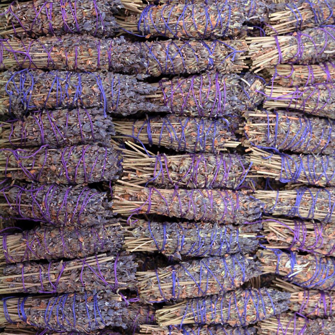 lavender herb wands