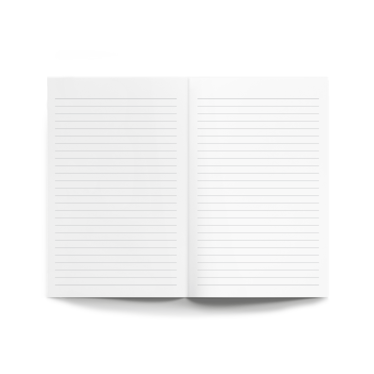 mushroom garden classic layflat journal notebook