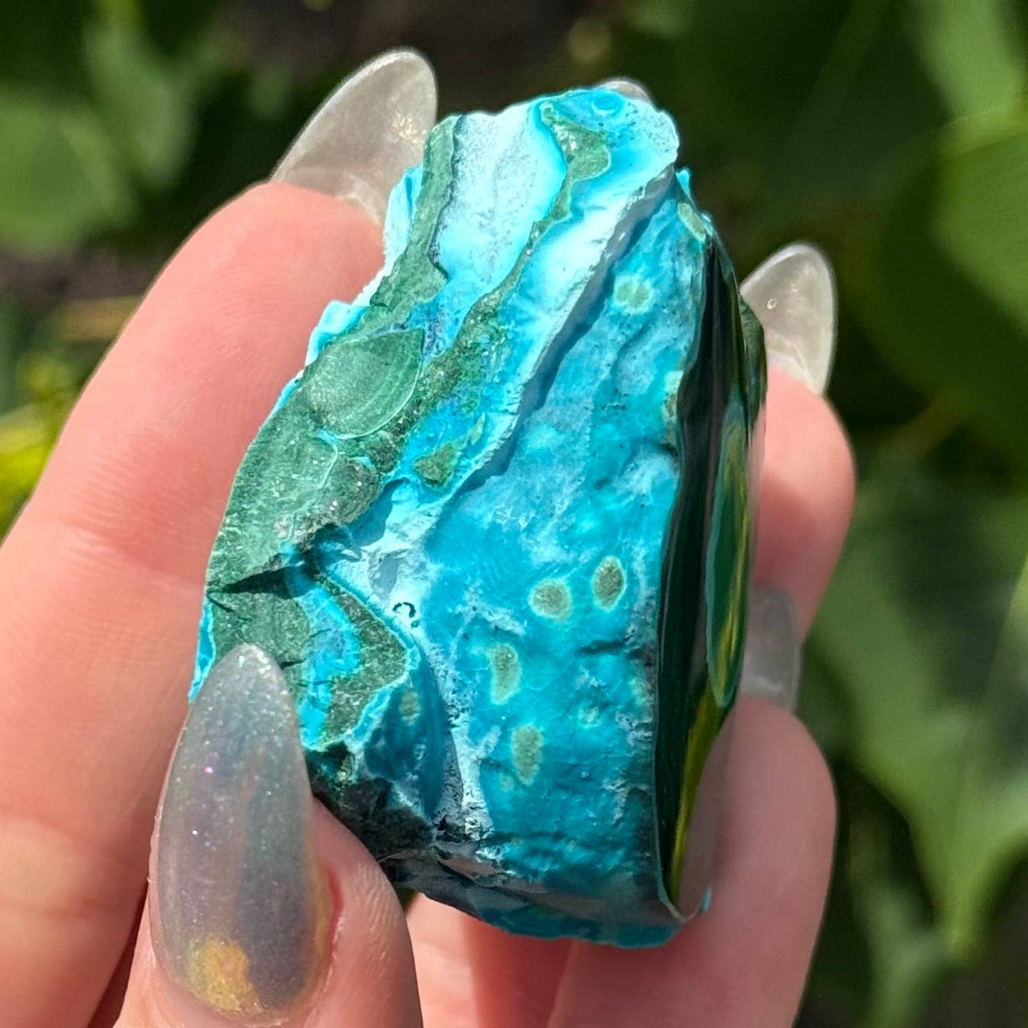 chrysocolla malachite specimen