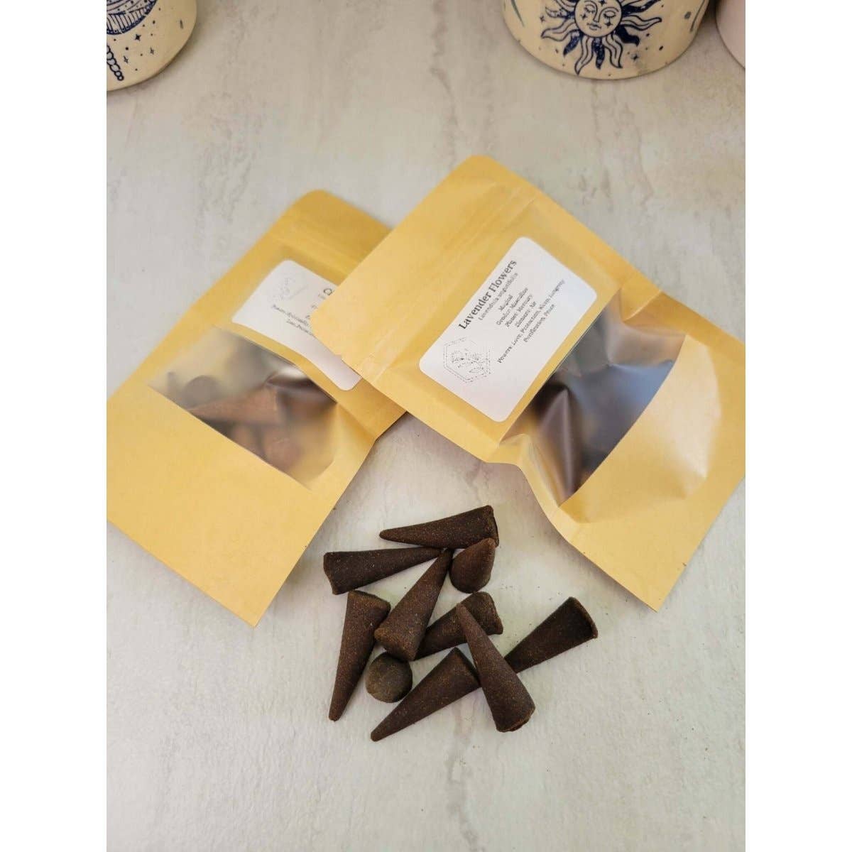 natural incense cones