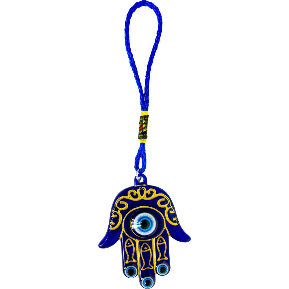 glass evil eye Hamsa Hand talisman