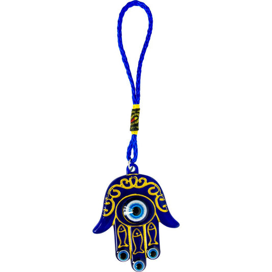 glass evil eye Hamsa Hand talisman