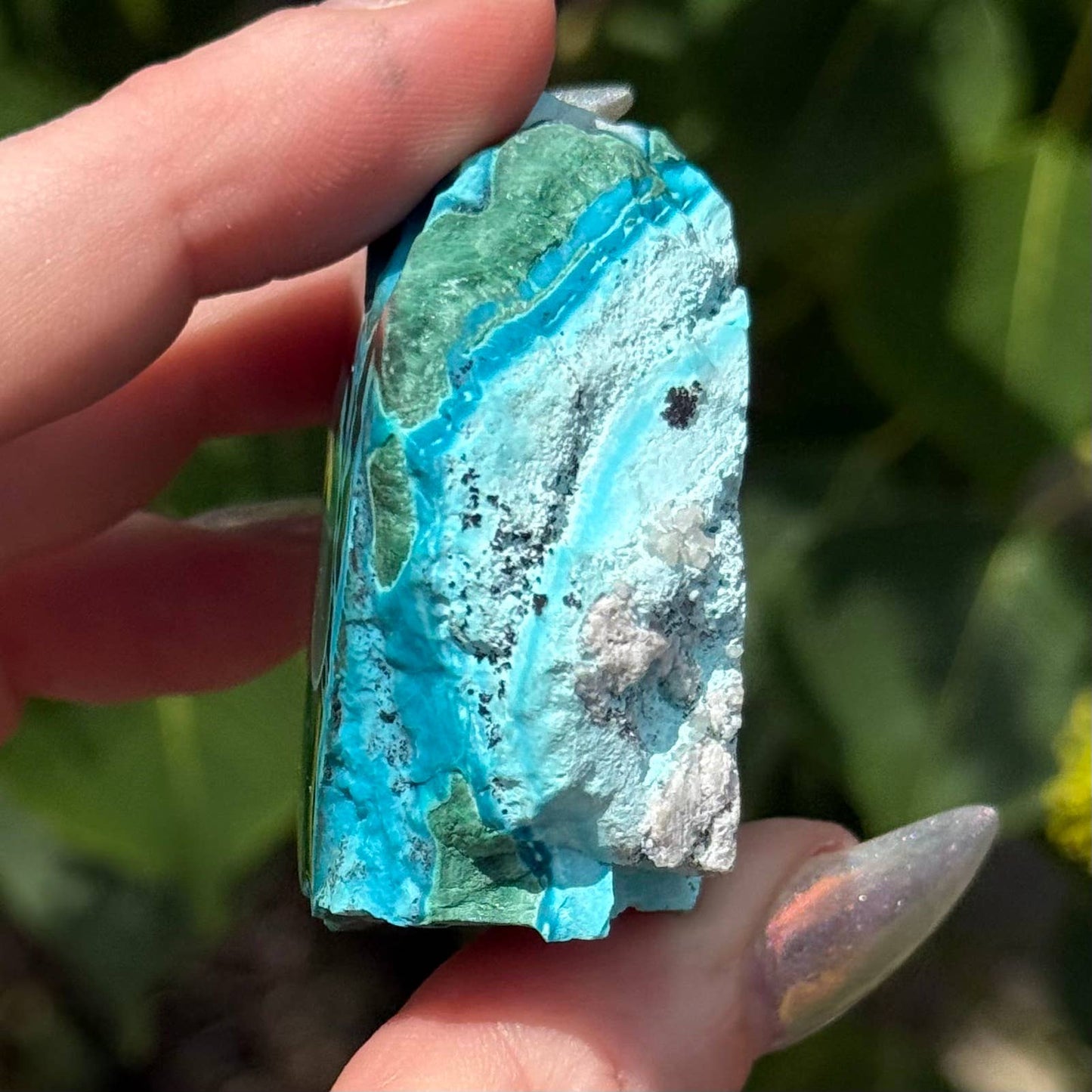chrysocolla malachite specimen