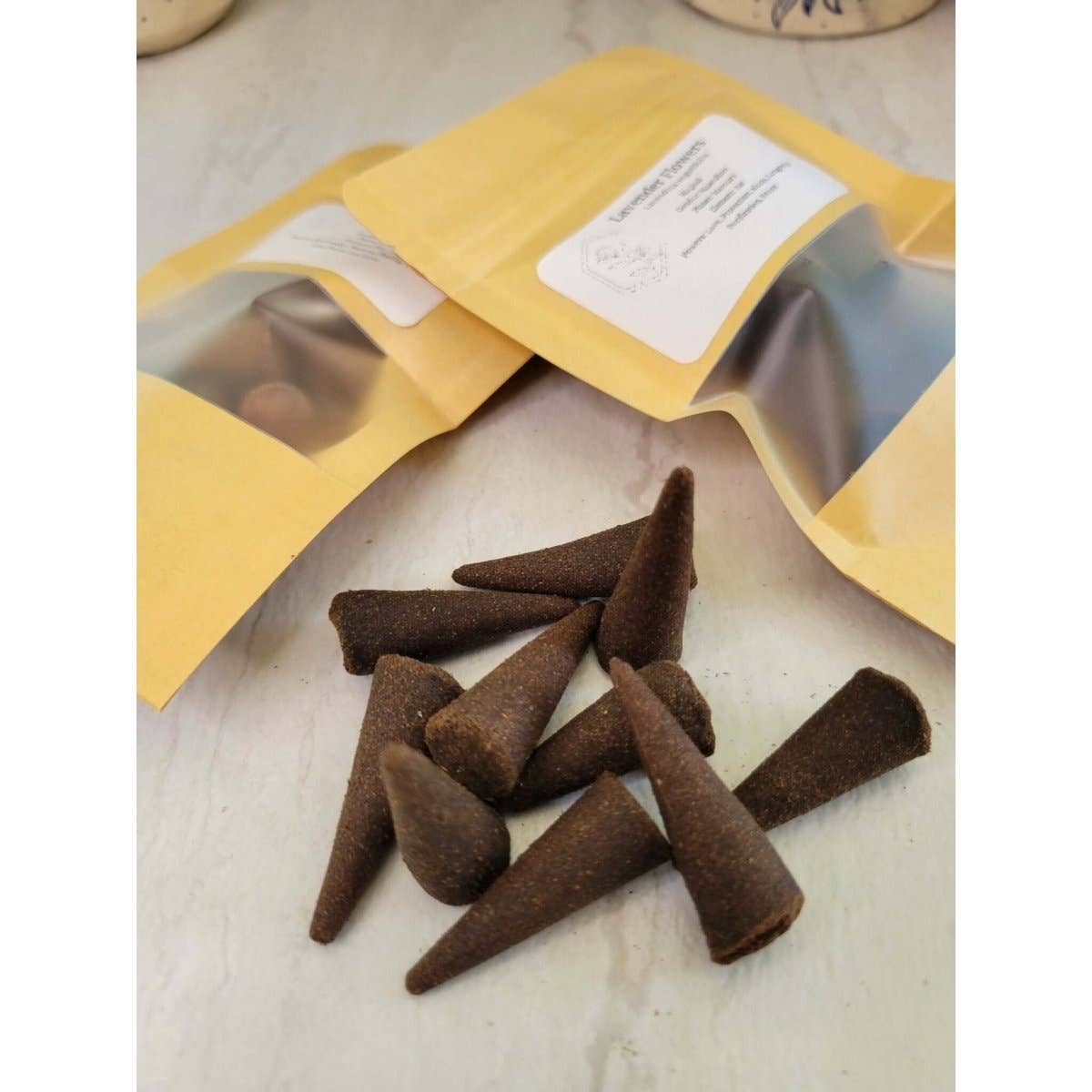 natural incense cones