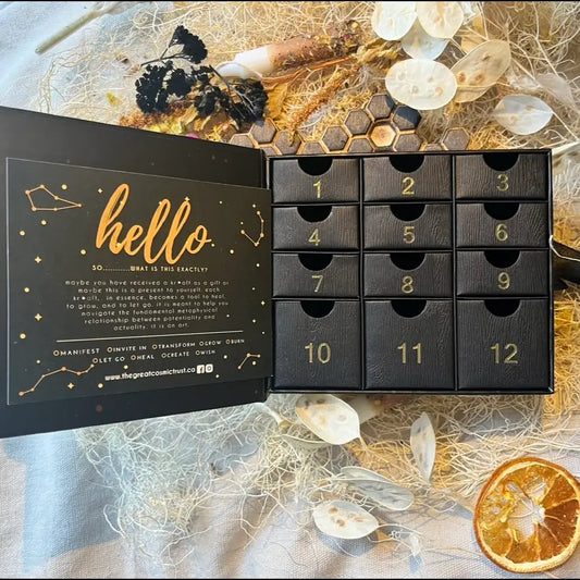 pre-filled advent/solstice box