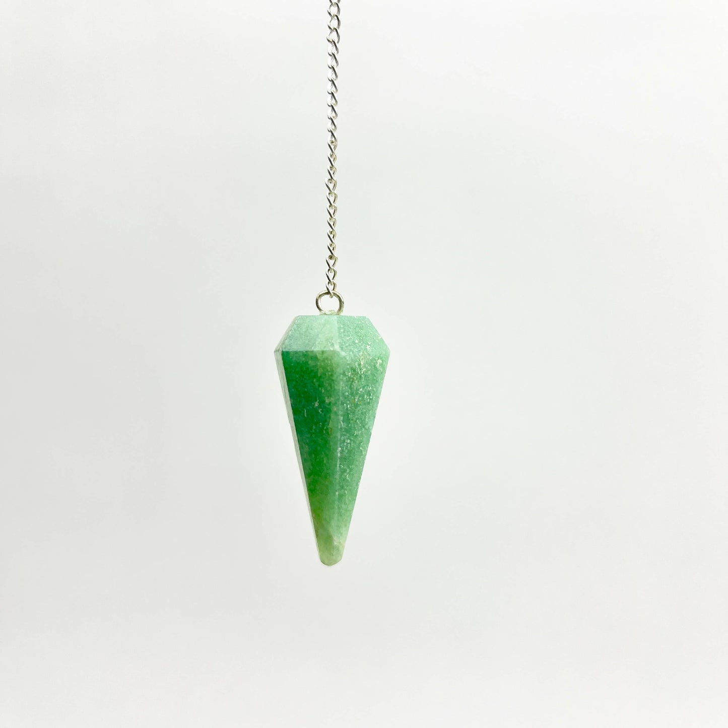 faceted polished pendulum