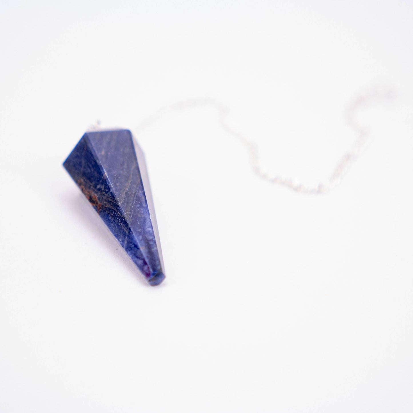 faceted polished pendulum