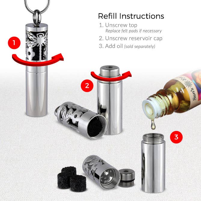 aromatherapy pendulum lockets