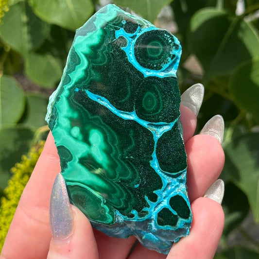 chrysocolla malachite specimen