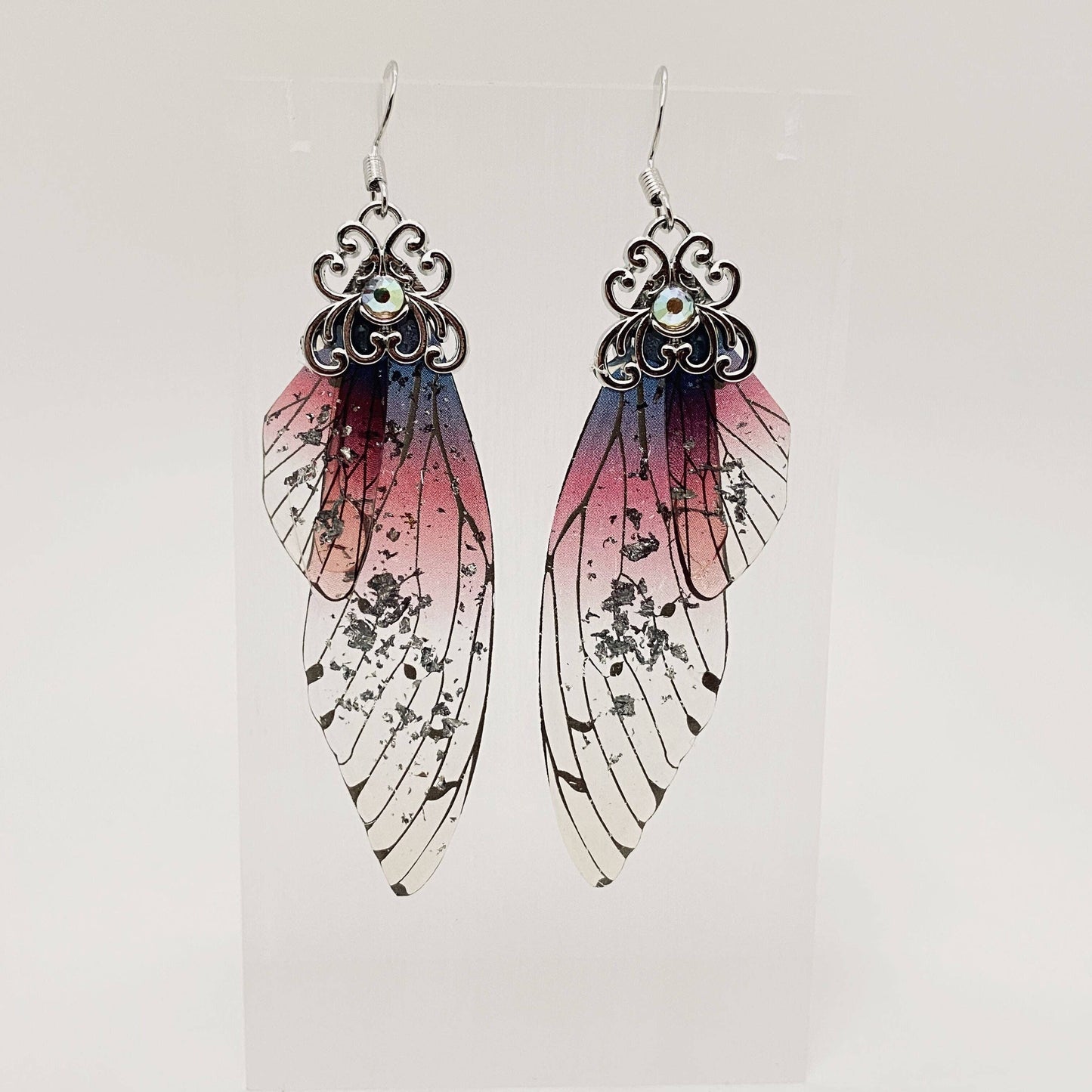 butterfly wing earrings