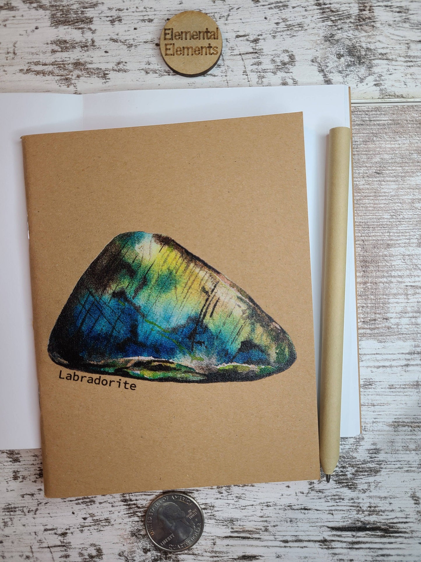 labradorite crystal journal