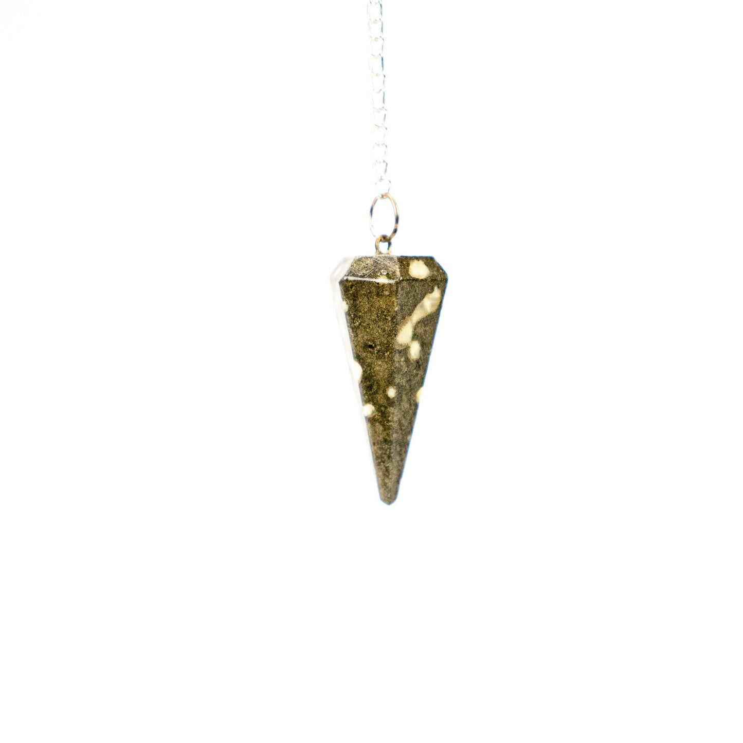 faceted polished pendulum