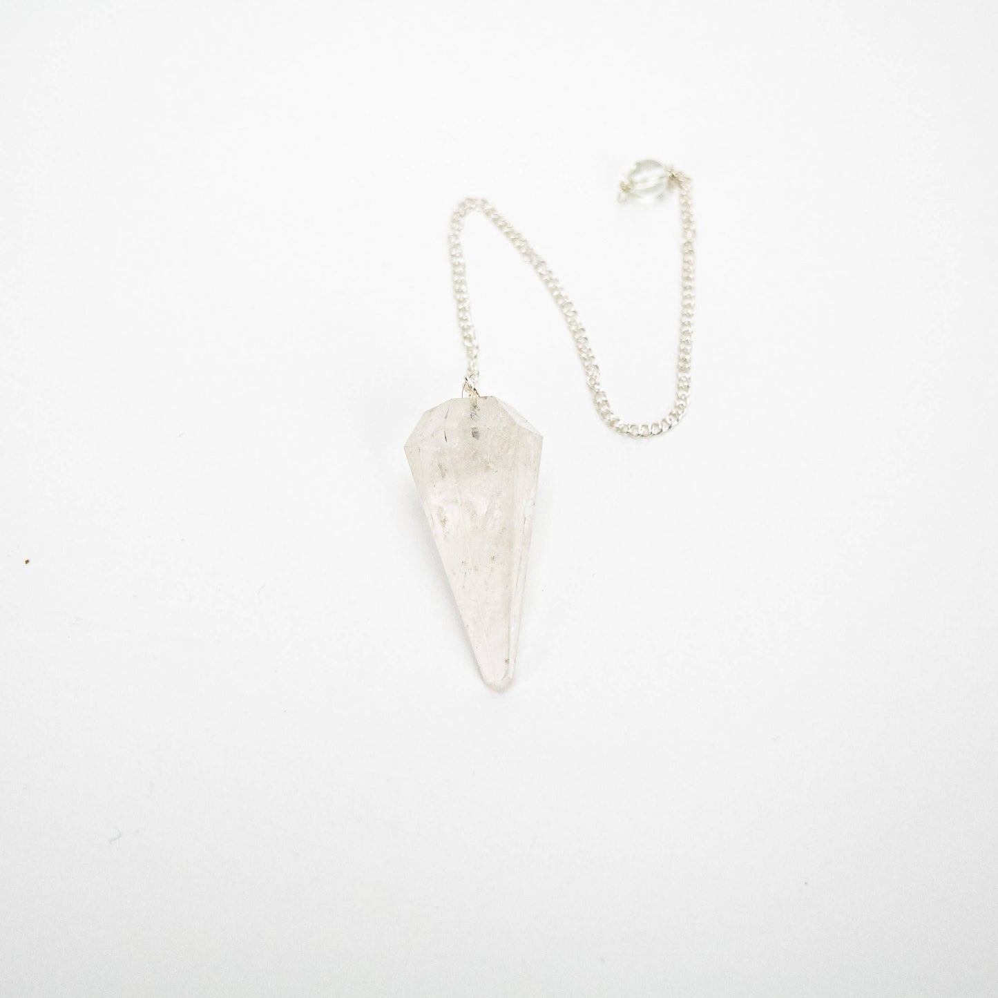 faceted polished pendulum