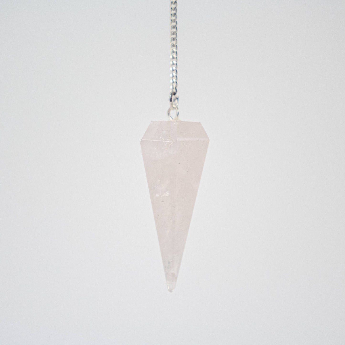 faceted polished pendulum