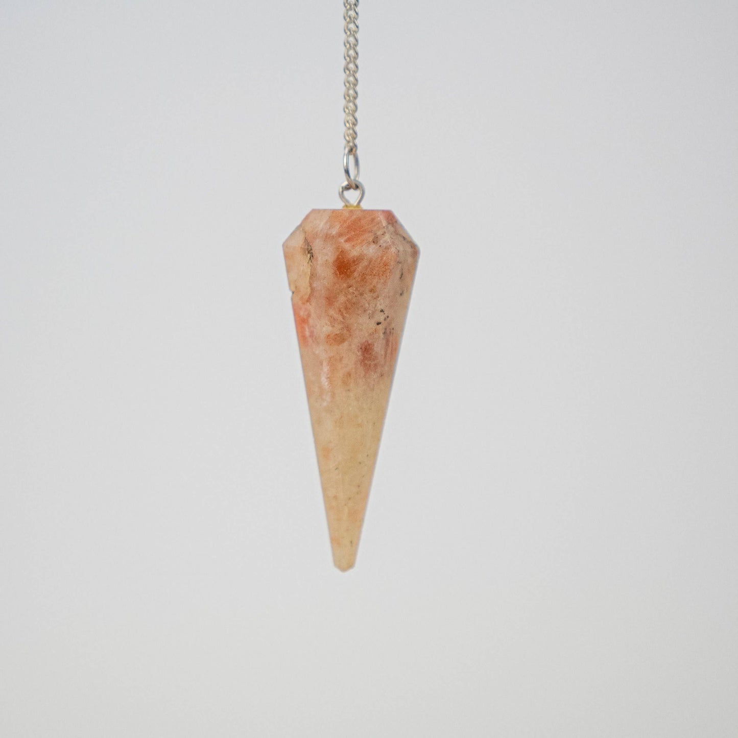 faceted polished pendulum