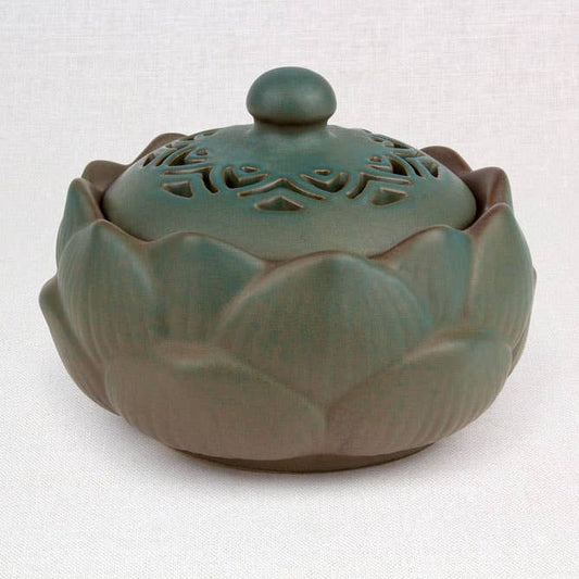 lotus cauldron incense burner